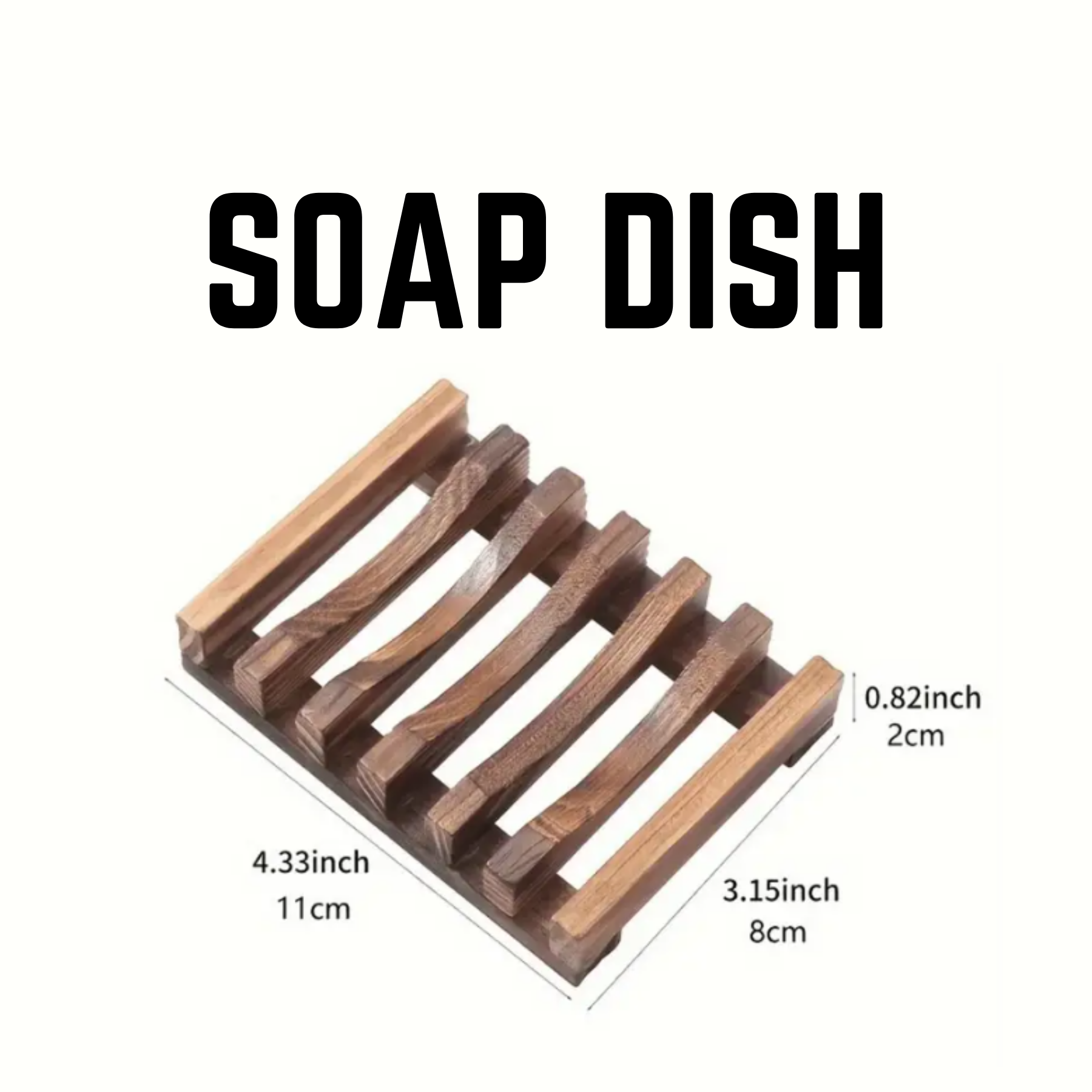 Wooden Soap Dish - Image 3