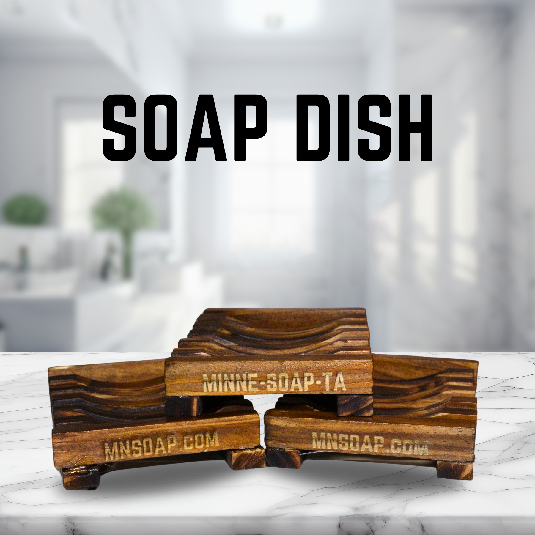 Wooden Soap Dish